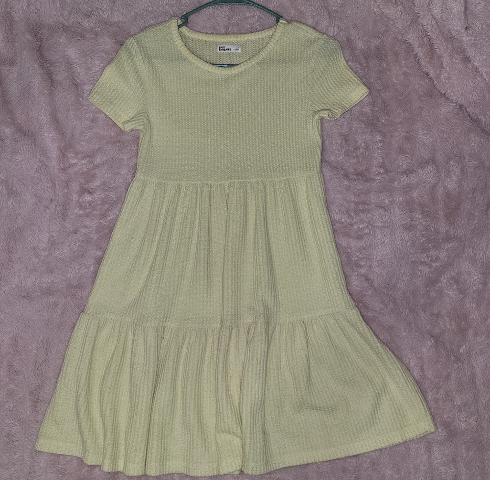 Epic Threads Yellow Casual Kids Dress